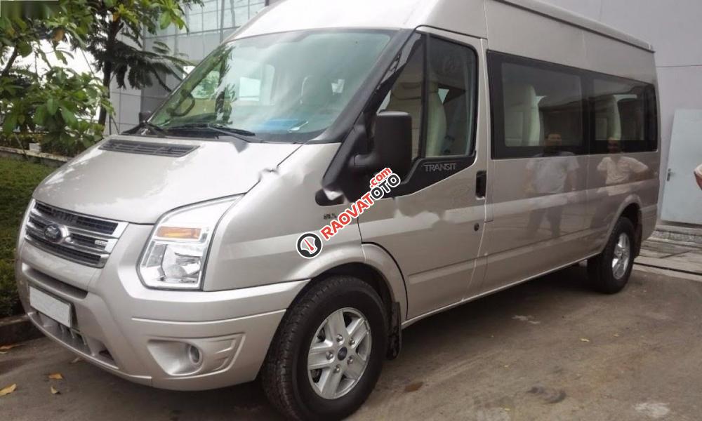 Cần bán xe Ford Transit đời 2017, màu bạc còn mới-0