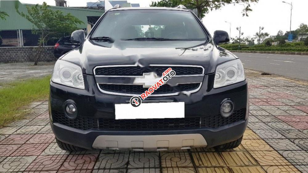 Cần bán Chevrolet Captiva đời 2008, màu đen, giá chỉ 268 triệu-0