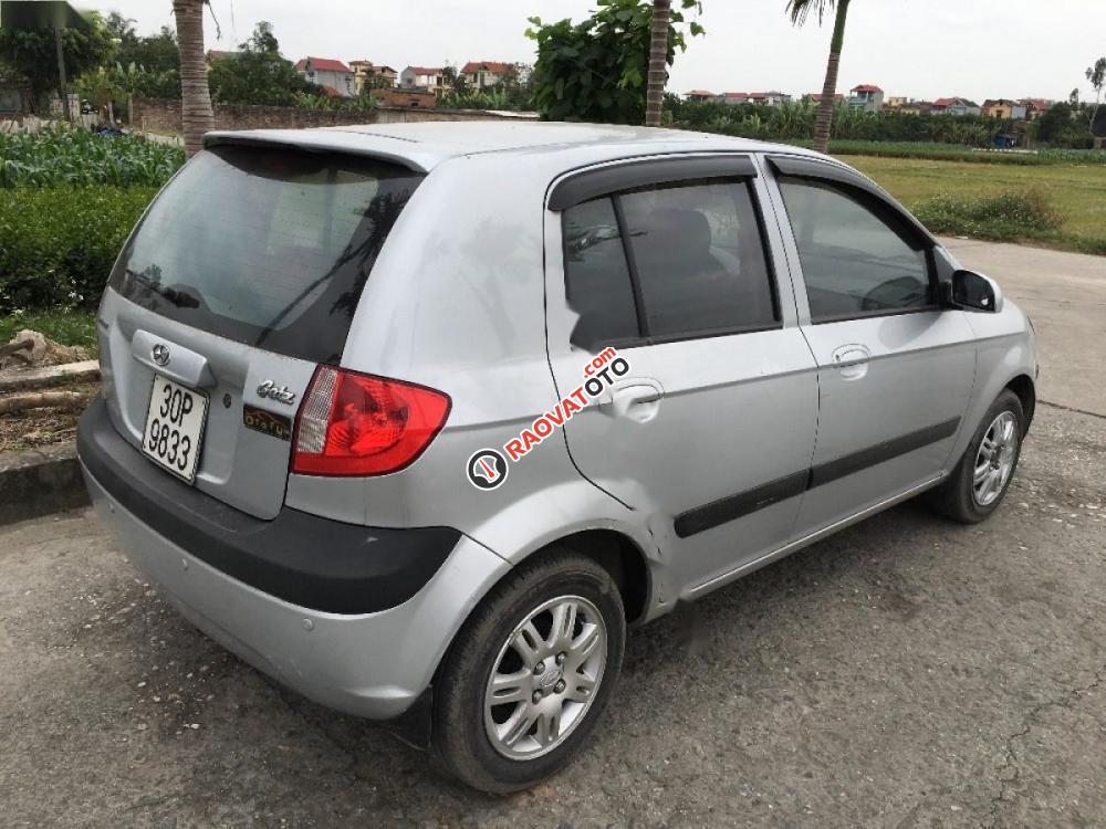 Bán xe Hyundai Getz 1.4 AT sản xuất 2009, màu bạc, xe nhập số tự động, giá chỉ 265 triệu-8