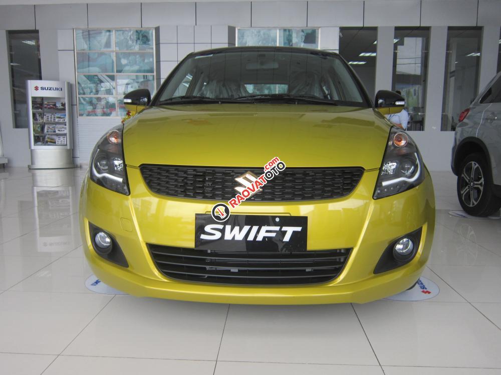 Bán ô tô Suzuki Swift RS model 2017, khuyến mãi khủng đến 110tr, có xe giao ngay-0