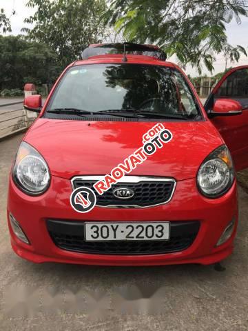 Bán xe Kia Morning đời 2010, màu đỏ chính chủ, giá 288tr-1