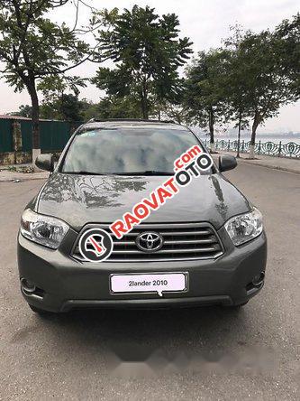 Cần bán lại xe Toyota Highlander 2.7 sản xuất 2010, xe nhập -0