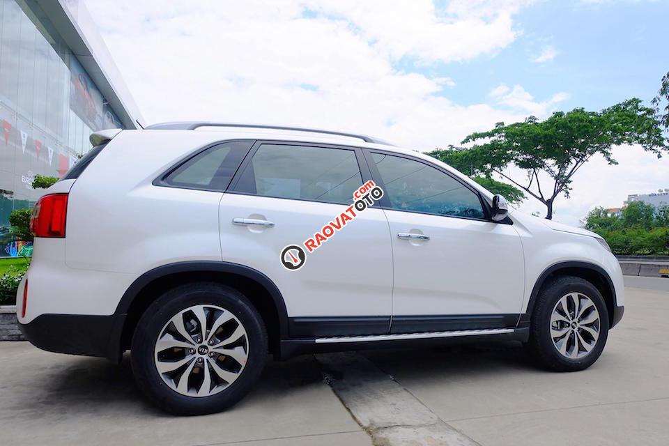 Bán ô tô Kia Sorento GAT đời 2018, màu trắng, hỗ trợ trả góp, LH 0989.240.241-1