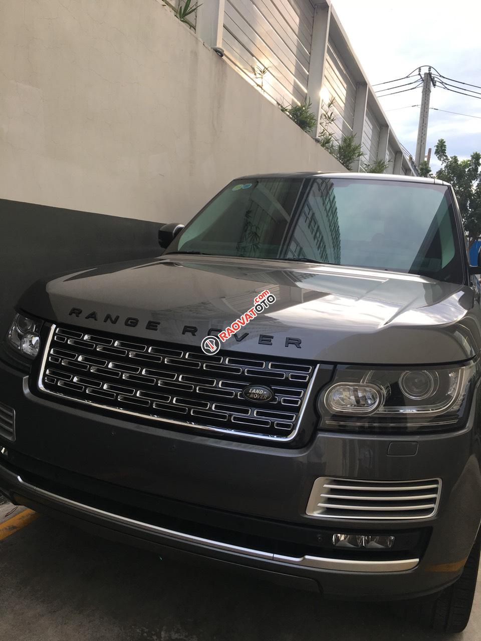 Bán LandRover Range Rover Autobiography Sx 2014, màu đen, nhập khẩu-0