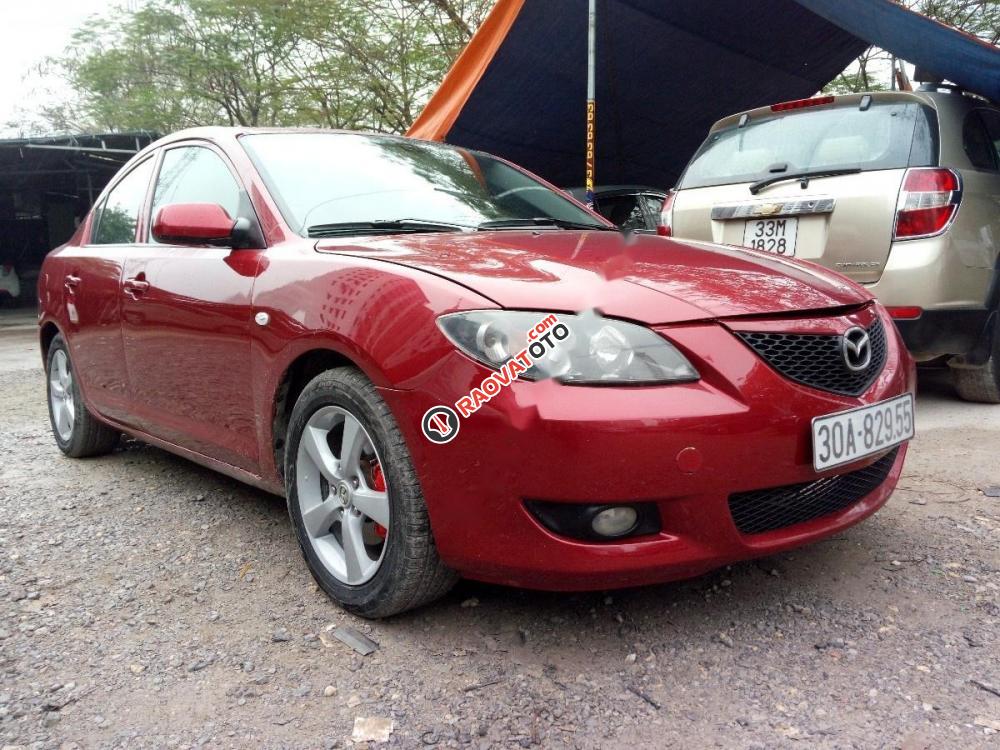 Chính chủ bán Mazda 3 1.6 AT đời 2004, màu đỏ-5