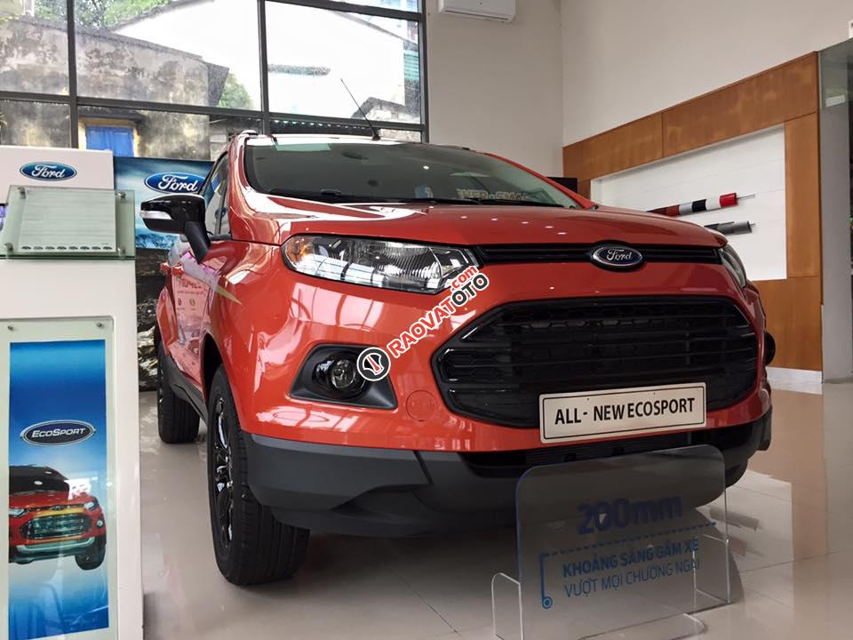 Đại lý xe Ford - LH Hotline: 0963483132 - Bán xe Ford EcoSport 1.5L Titanium Black đời 2017, màu đỏ-0