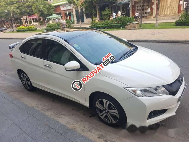 Bán Honda City đời 2016, màu trắng, giá 545tr-0