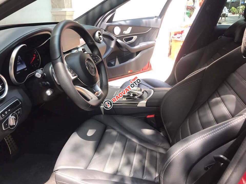 Bán xe Mercedes C300 2016, màu đỏ, nhập khẩu-3