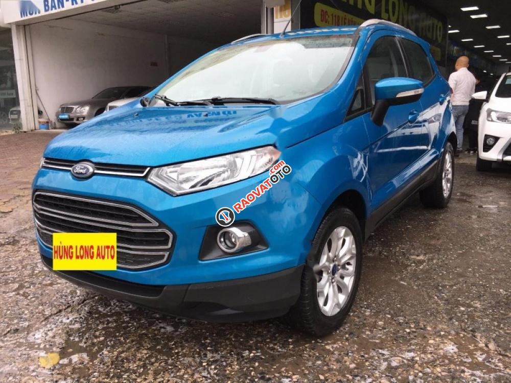 Bán Ford EcoSport Titanium 1.5L AT đời 2017, màu xanh lam-4