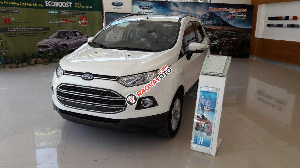 Ford Ecosport giao ngay Thái Nguyên, đủ màu, hỗ trợ trả góp 80% 6 năm, LH: 0963483132-2