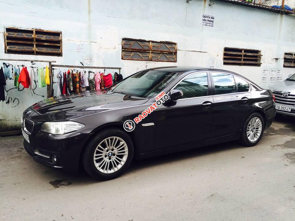 Bán xe BMW 5 Series 520i 2.0AT 2014, màu nâu, nhập khẩu-1