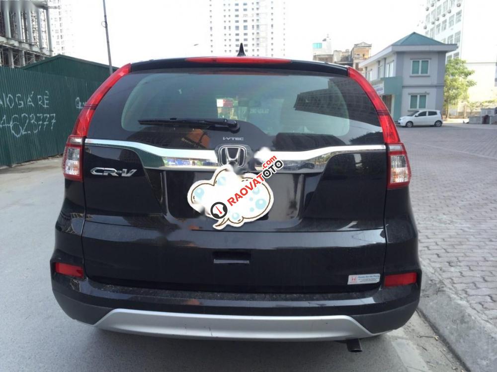 Bán xe Honda CR V 2.4AT đời 2016, màu đen-0