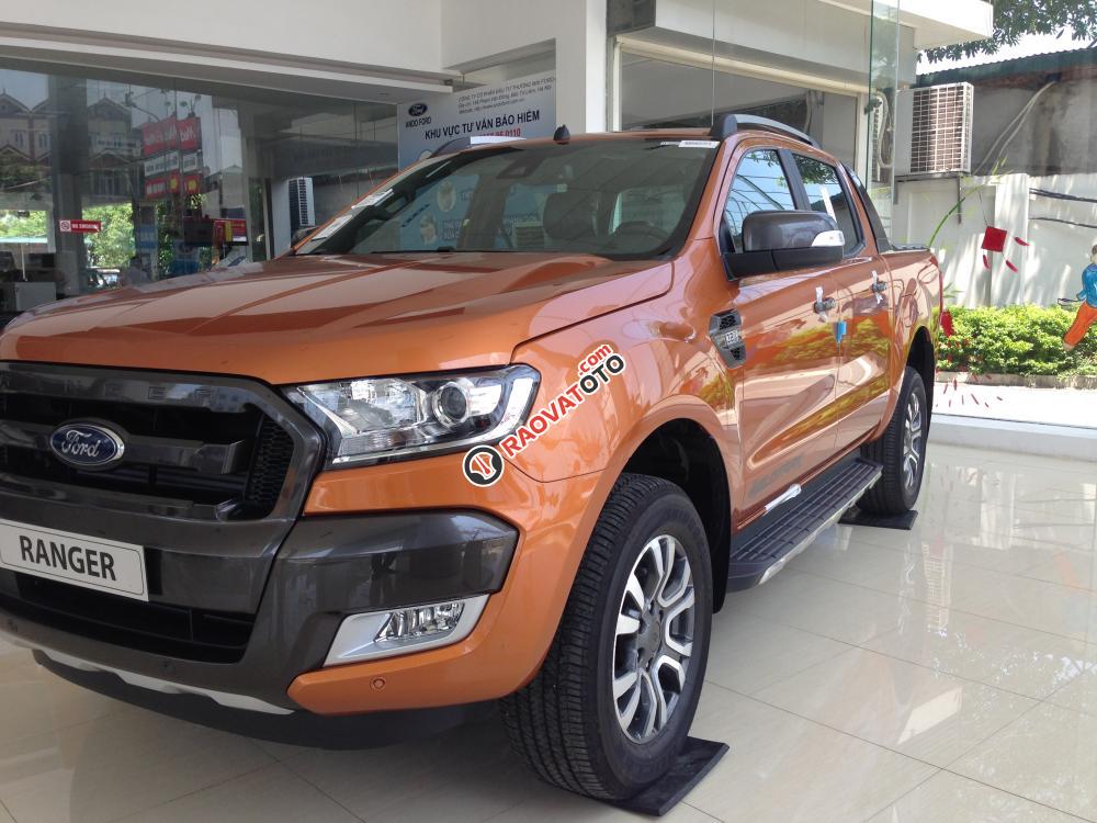 Cần bán Ford Ranger 2.2L Wildtrak 4x4 AT tại Sơn La, màu cam, giá cả thương lượng-0