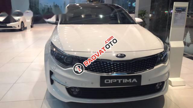 Bán Kia Optima 2.0 GAT đời 2016, màu trắng-3