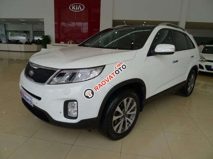 Cần bán xe Kia Sorento GAT đời 2017, màu trắng, 200triệu-5