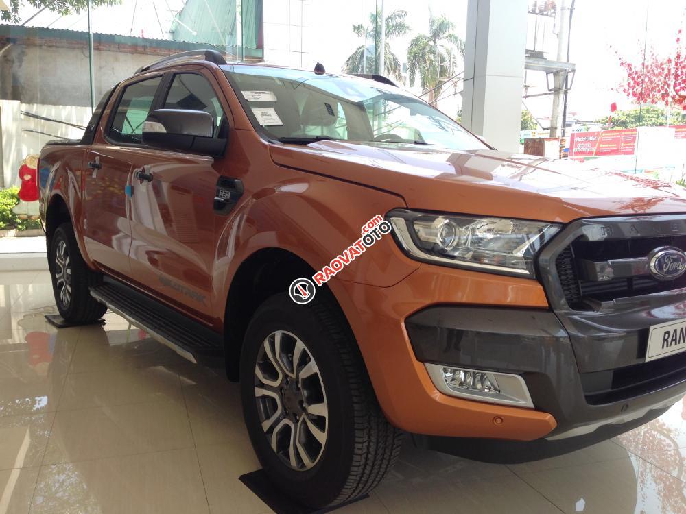 Cần bán Ford Ranger 2.2L Wildtrak 4x4 AT tại Sơn La, màu cam, giá cả thương lượng-2