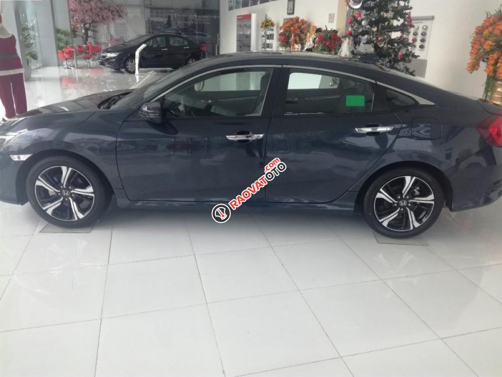 Bán Honda Civic 1.5L Vtec Turbo đời 2017, màu xanh lam, xe nhập, 898tr-2