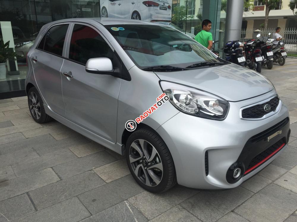 Bán xe Kia Morning sản xuất 2018, màu bạc, giá 290 triệu. Lh: 0966 199 109-1