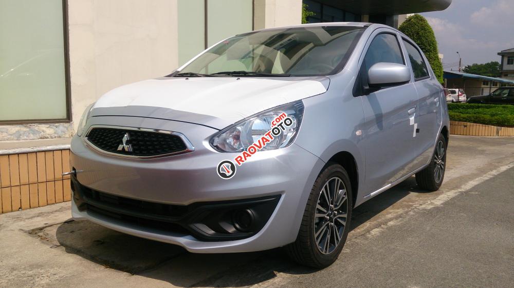 Mitsubishi Mirage sản xuất 2017, màu trắng, nhập khẩu, Đà Nẵng, liên hệ: Đông Anh 0931911444-3