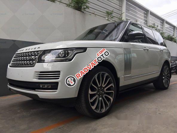 Bán LandRover Range Rover 3.0L model 2016, màu trắng, nhập khẩu-1