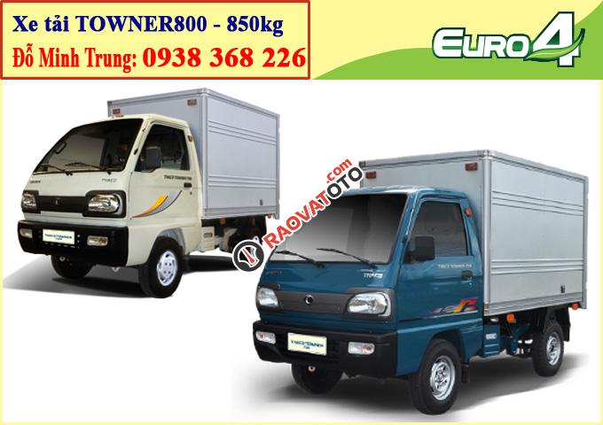 Bán xe tải Thaco Towner 800 tải trọng 990kg - Thaco Long An-4