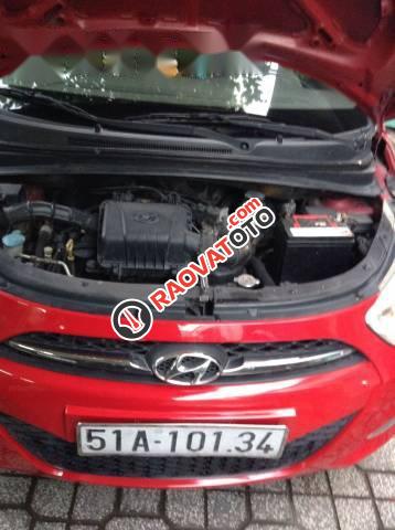 Bán xe Hyundai i10 đời 2011, màu đỏ-0