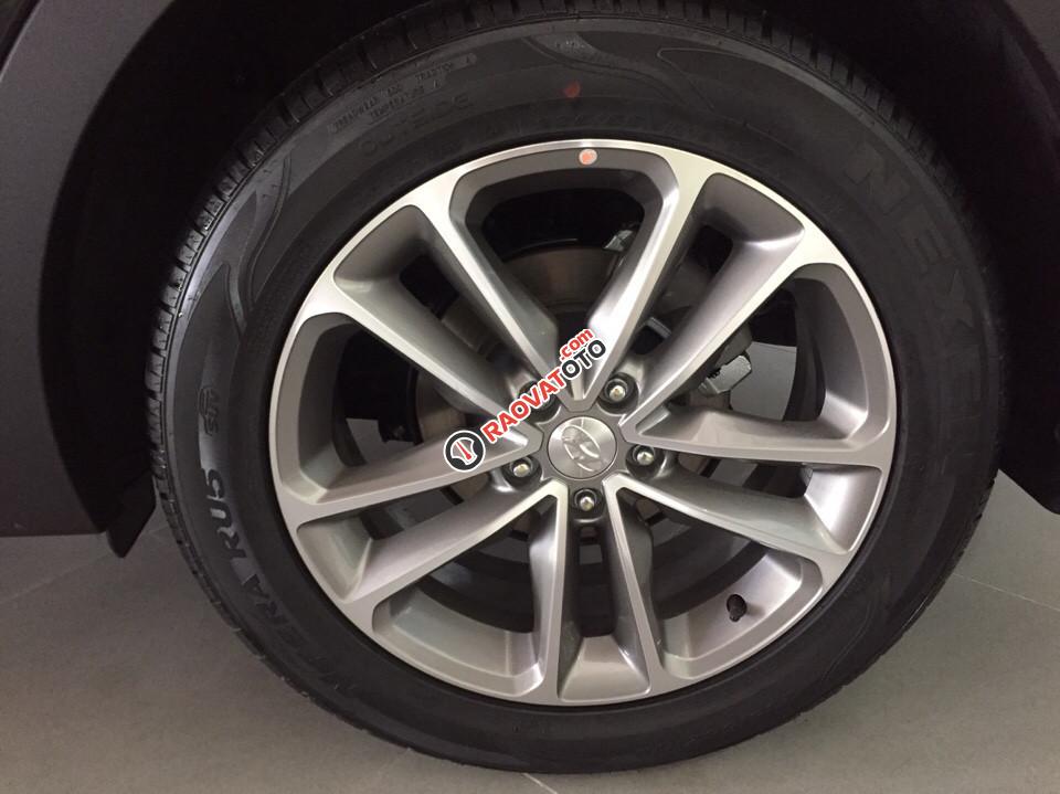 Bán Hyundai Santa Fe 2.2 màu trắng, có xe giao ngay, hỗ trợ trả góp 0961917516-0