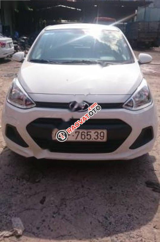 Cần bán Hyundai Grand i10 1.0 MT Base đời 2016, màu trắng, nhập khẩu nguyên chiếc-2