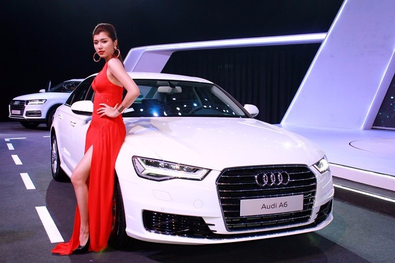 Bán xe Audi A6 đời 2017, màu trắng, nhập khẩu -1