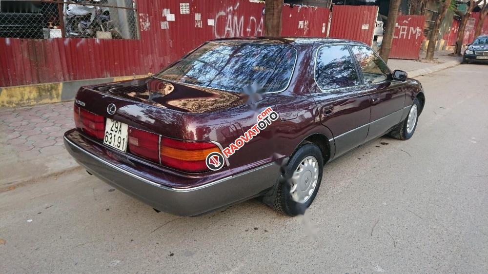 Cần bán xe Lexus LS 400 đời 1995, màu đỏ, xe nhập, 188 triệu-4