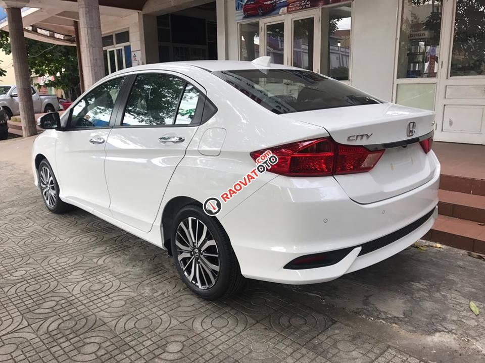 Bán xe Honda City 1.5 CVT Top 2017, màu trắng, giá tốt, hỗ trợ trả góp tại Hà Tĩnh-1