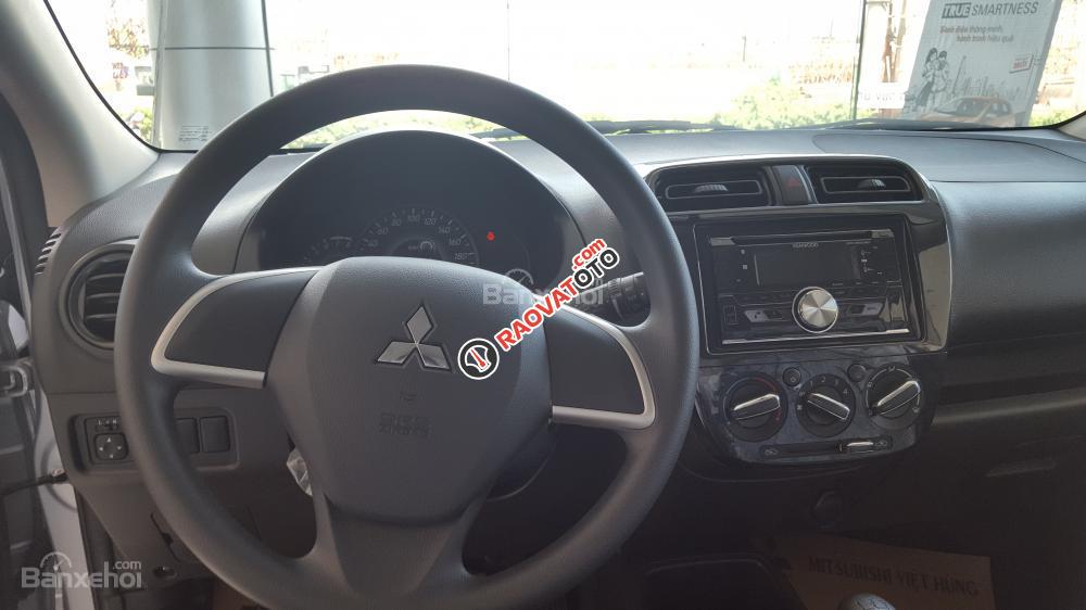 Bán Mitsubishi Mirage đời 2017, màu xám bạc, nhập khẩu giá tốt nhất, LH Quang 0905.59.60.67-0