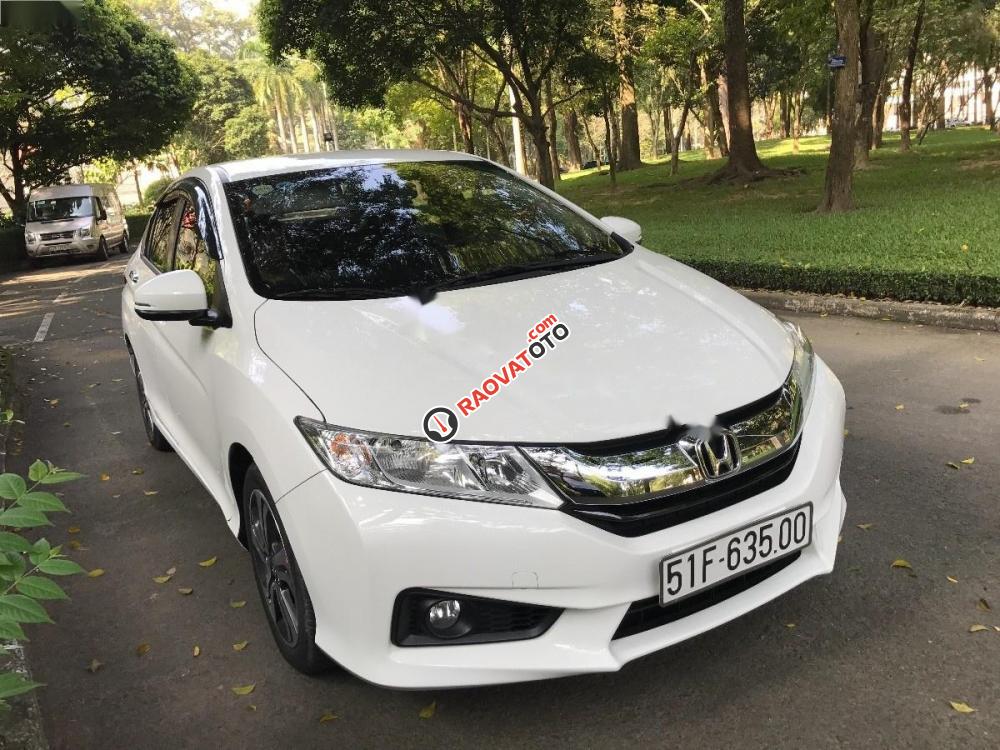 Cần bán xe Honda City 1.5AT sản xuất 2016, màu trắng số tự động-3