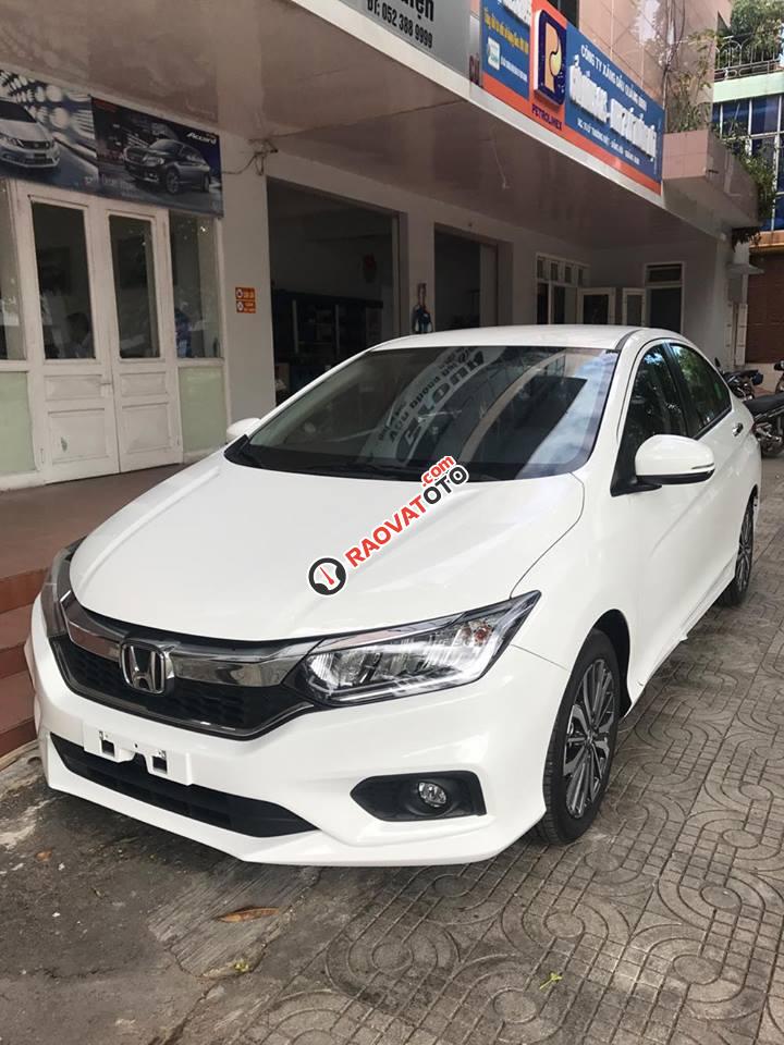 Bán xe Honda City 1.5 CVT Top 2017, màu trắng, giá tốt, hỗ trợ trả góp tại Hà Tĩnh-8