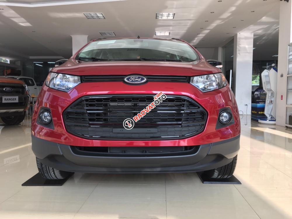 Bán Ford Ecosport SVP Titanium màu đỏ sản xuất 2017, giao xe ngay & Hỗ trợ trả góp-5