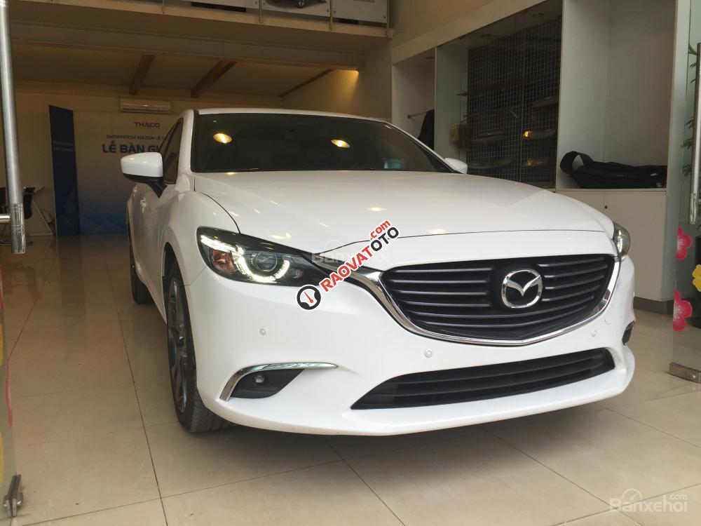 Bán xe Mazda 6 2018 mới 100% KM lớn, trả góp 85%, LS thấp, hỗ trợ chứng minh tài chính - Mua ngay! LH: 0946383636-1