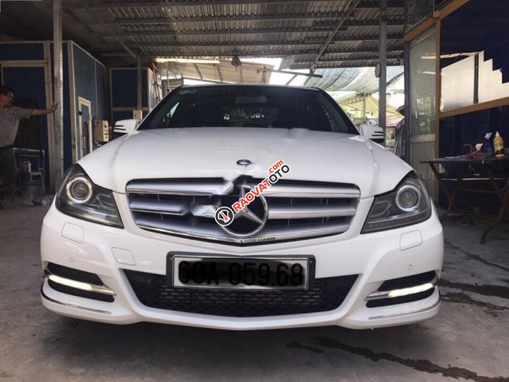 Bán Mercedes C200 2012, màu trắng -4