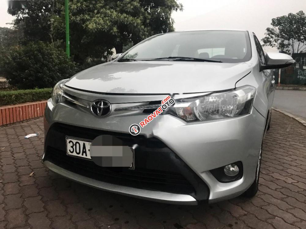 Cần bán lại xe Toyota Vios E đời 2015, màu bạc, 468tr-3