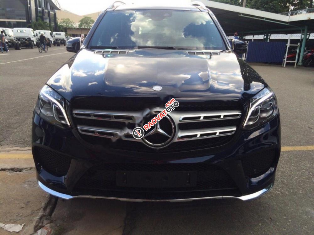 Bán ô tô Mercedes GLS 500 4Matic đời 2016, màu xanh lam, nhập khẩu nguyên chiếc-1