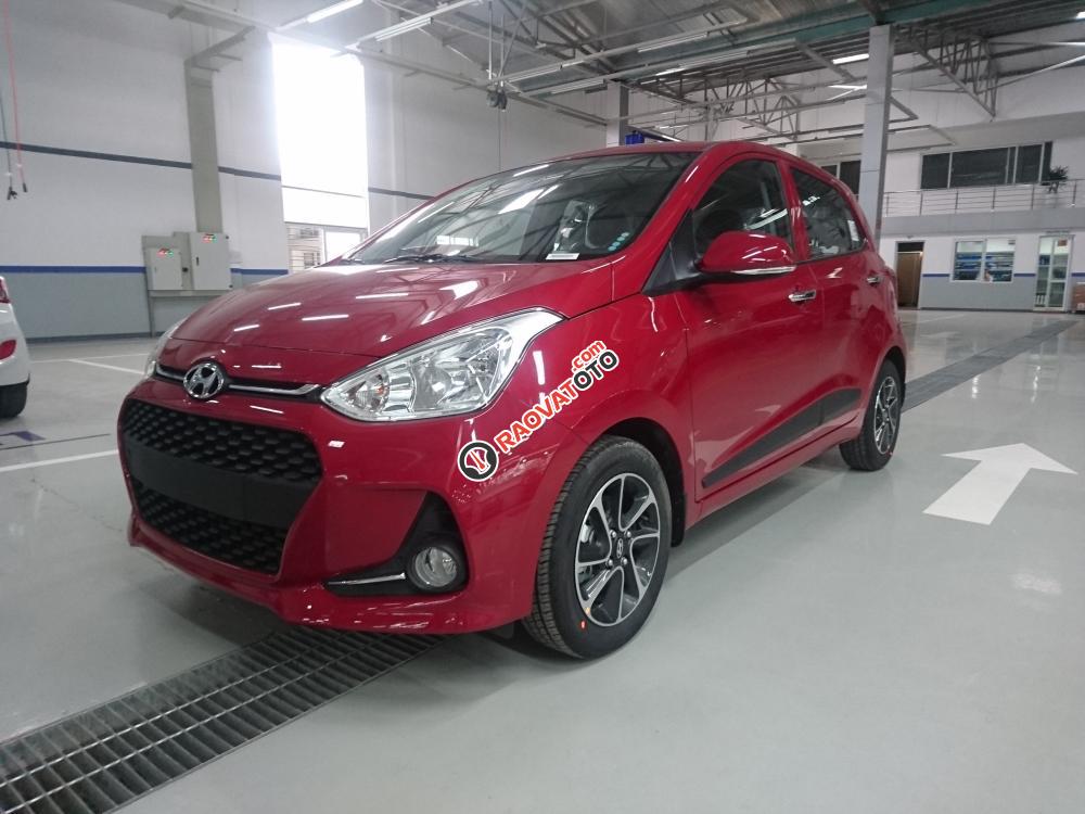 Bán xe Hyundai Grand i10 CKD SX 2018 màu đỏ, các phiên bản, giá tốt nhất - LH 090.467.5566-2