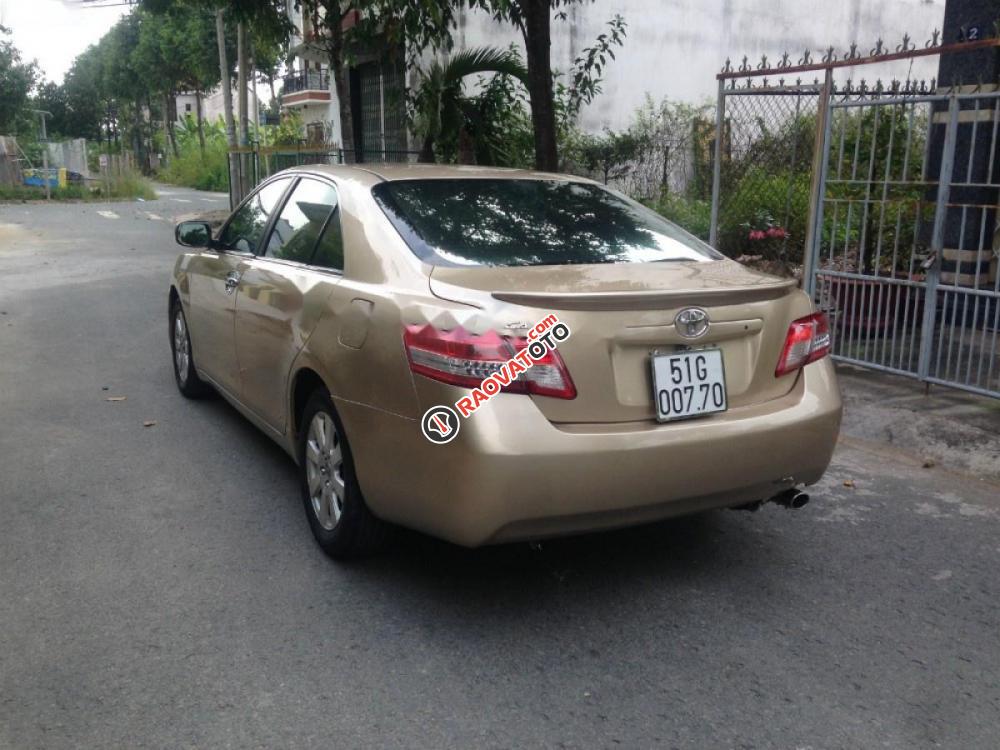 Bán Toyota Camry sản xuất 2007, màu vàng, xe nhập số sàn, giá chỉ 520 triệu-2