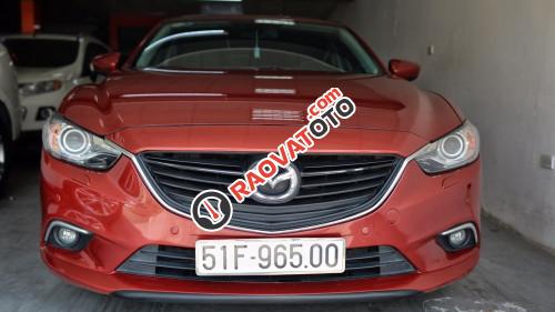 Bán Mazda 6 2.0 AT đời 2016, màu đỏ-0