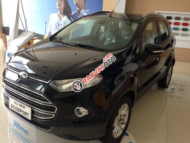 Bán Ford EcoSport 2018 mới 100%, màu đen, giá tốt, hotline 0942552831-0