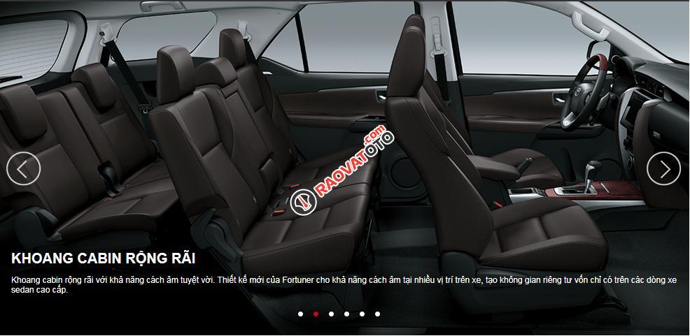 Toyota Fortuner màu đen - Phiên bản 2 cầu, nhập khẩu, xe giao ngay - Đại lý Toyota Mỹ Đình/ hotline: 0973.306.136-5