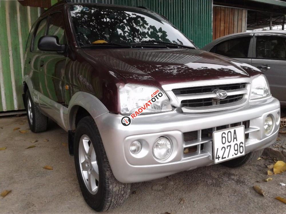 Cần bán gấp Daihatsu Terios đời 2005, màu đỏ, nhập khẩu Nhật Bản chính chủ-1