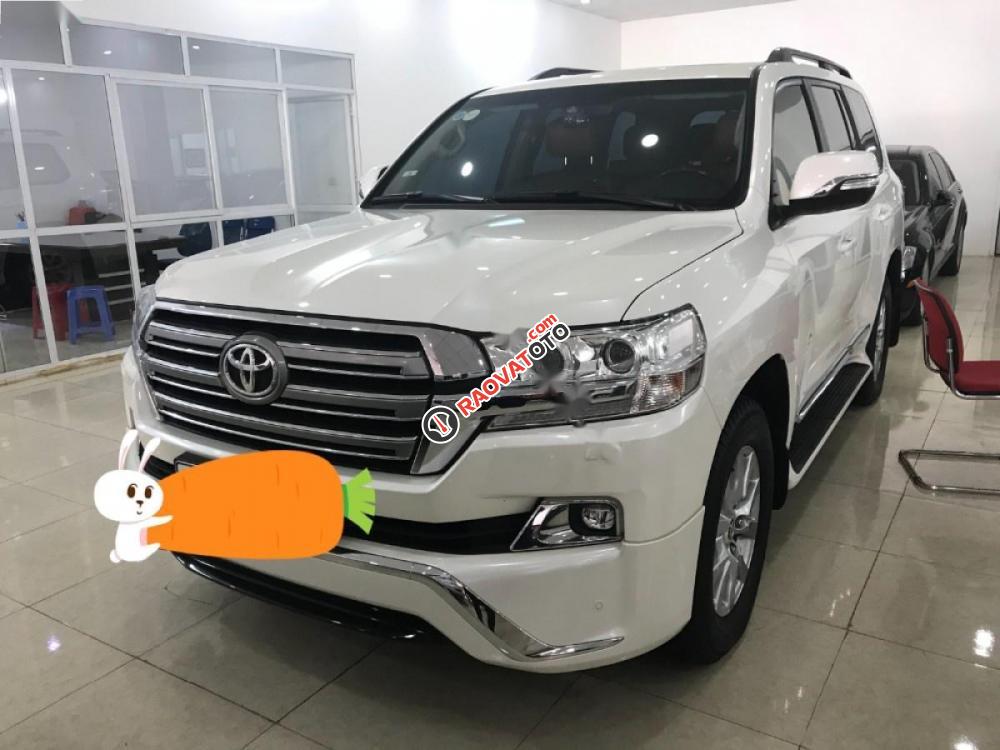 Bán Toyota Land Cruiser GX.R 4.5 V8 đời 2016, màu trắng, xe nhập-0