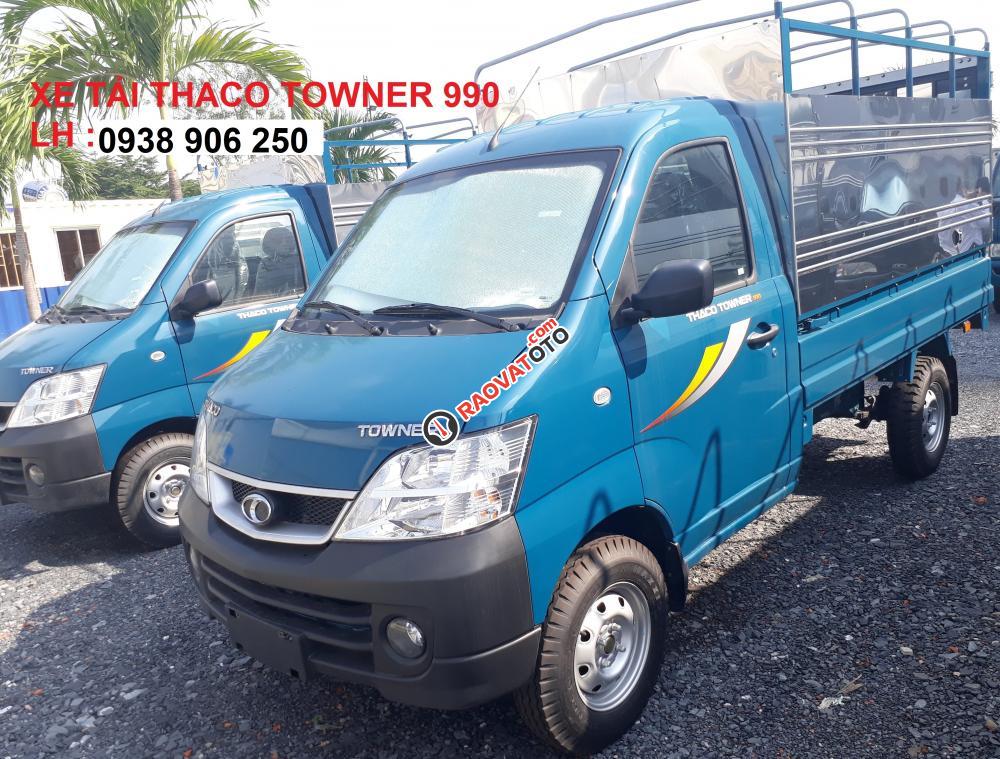 Bán xe Thaco Towner 990 đời 2017, nhập khẩu, giá cabin chassis chỉ 216 triệu-2