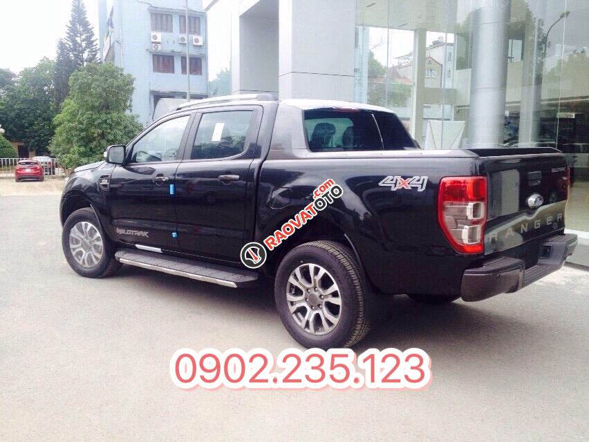 Bán xe Ford Ranger 2.2L Wildtrak 4x4 AT tại Bắc Giang, màu đen, nhập khẩu, giá thương lượng-2