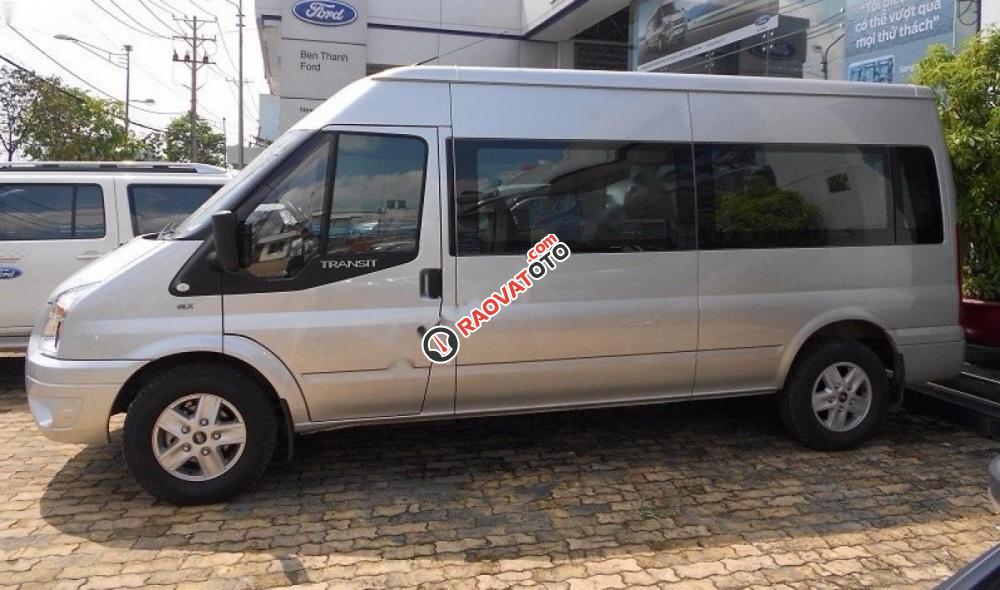 Cần bán xe Ford Transit đời 2017, màu bạc còn mới-1