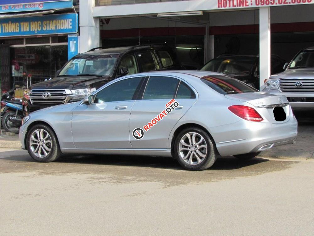 Bán xe Mercedes C200 2016, màu bạc, nội thất đen, chỉ trả 360 triệu nhận xe ngay-2